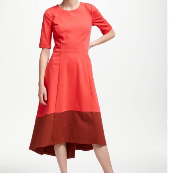 Boden Dresses & Skirts - NWT Boden color block ponte full skirt midi dress M 8